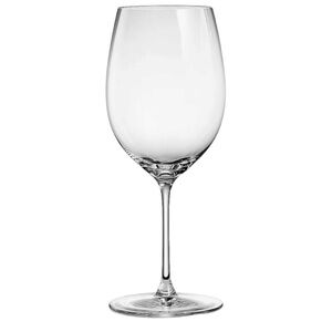 Tiffany &Co Extra large Crystal Classic Home Pulled Stem Applied Foot Wine Glass
